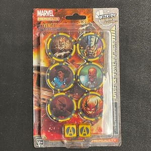 Heroclix Marvel Avengers Forever Ghost Rider Dice and Token Set Sealed