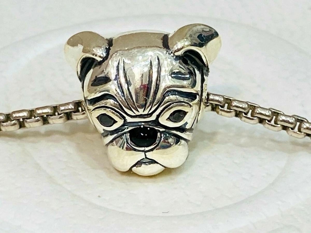 THOMAS SABO Karma Bead Pug Bulldog Dog Cubic Zirconia Karma Bead K0164 691 12