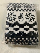 NIP VICTORIA'S SECRET PINK SHERPA BLANKET 50 X 60