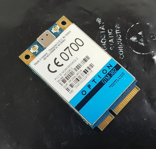 Qualcomm 3G UMTS Mo0402 GTM 382 WWAN HSDPA aus Fujitsu Esprimo Mobile X9515