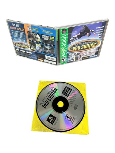Sony PlayStation 1 PS1 CIB Complete TESTED Tony Hawk's Pro Skater 1999 GH