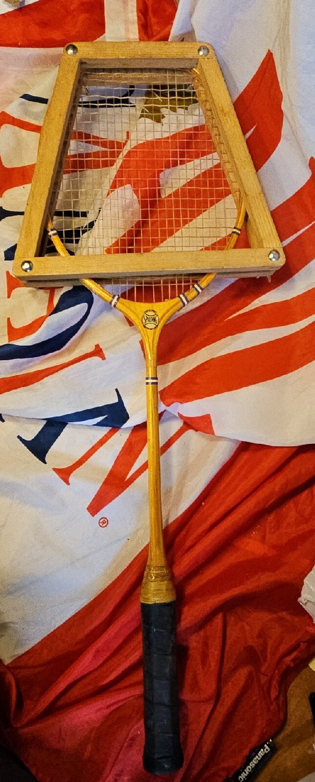 Vintage Spalding Badminton Racket eBay