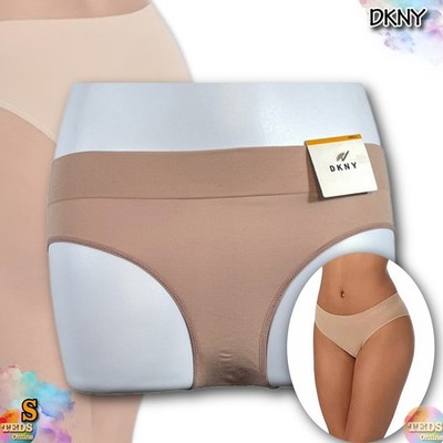 NWT DKNY Women's S Seamless Litewear Bikini Underwear DK5017 Nude