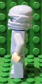 LEGO Ninjago Rare Zane NRG Light Blue Ice Energy Minifigure NINJA 9590