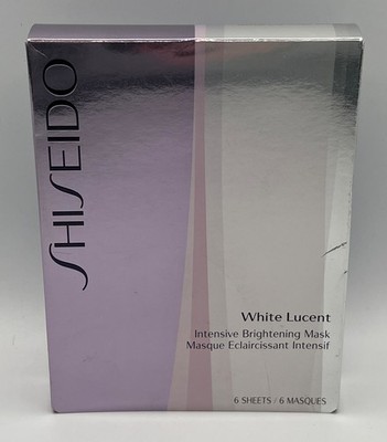 Shiseido - White Lucent Intensive Brightening Masks - Box of 6 Sheets