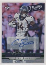 2019 Panini Prestige Xtra Points Green Signatures Courtland Sutton #65 Auto sd0