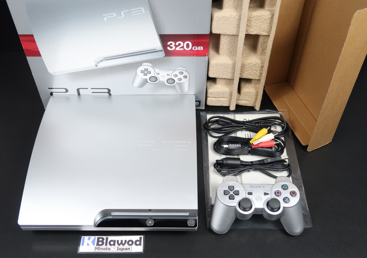 Sony PlayStation 3 Slim Launch Edition 320GB Satin Silver Console