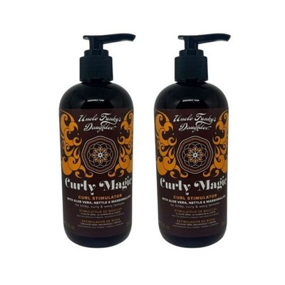 Uncle Funky s Daughter Curly Magic Curl Stimulator Gel 12 oz Lot of 2 Hair Care