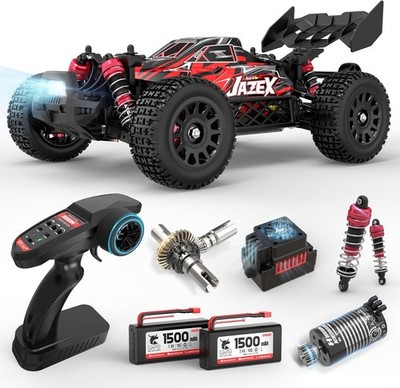 1/14 Brushless RC Cars for Adults Fast + Mph, RC Trucks 4X4 Offroad Waterproof