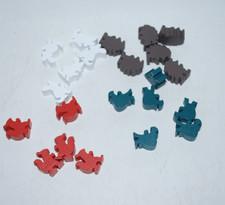 Juego de Mesa Everdell Repuesto - 23 Trabajadores (4 Colores) - Piezas Oficiales - Usado