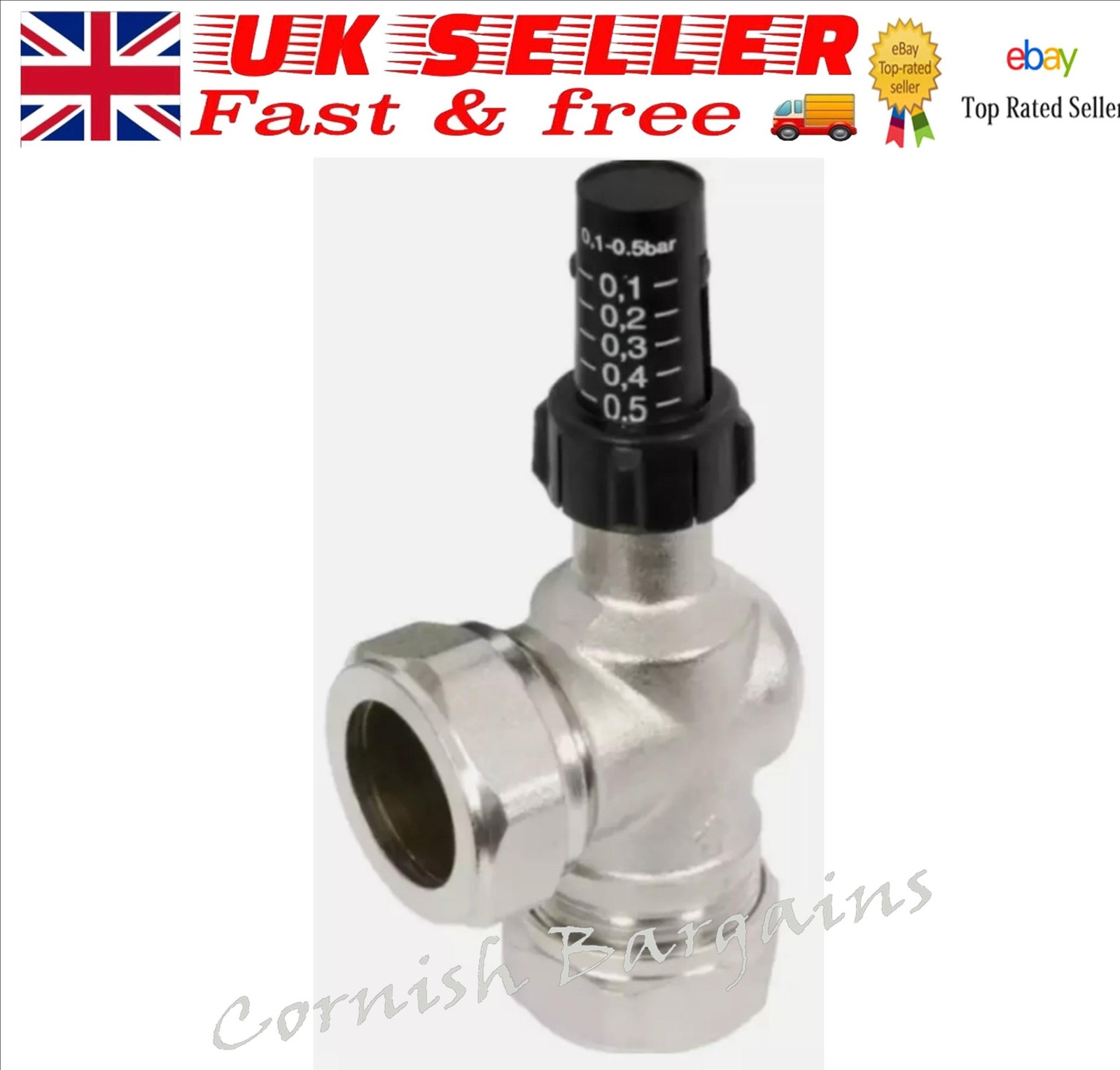 PlumbRight 22mm Automatic Bypass Valve Auto Bypass 931363 NEW in box