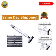 Taconic All-Metal Razor: 10 Pivoting Blades for an Effortless Shaving Experience