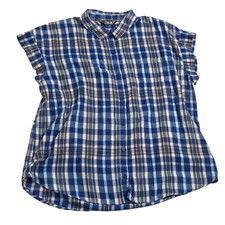 Riders by Lee Women Short Sleeve Button Shirt...