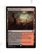 MTG SkeenAB Bloodstained Mire from Khans of Tarkir. MP.