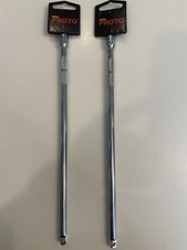 Proto 4762W 4762 1/4” Drive 10” Extensions Wobble Standard USA NEW NOS Pair