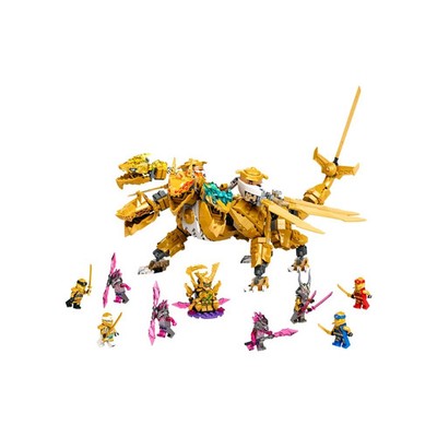 NEW SEALED Lloyd s Golden Ultra Dragon 989 Pieces Building Bricks Ninjago Gift