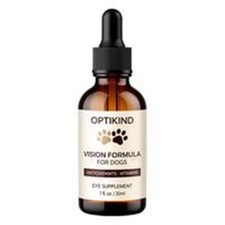 Optikind Vision Drops For Dogs, Dog Drops With Antioxidant Formula, 60ml