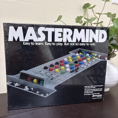 Pressman Retro Mastermind Game Memory Strategy Board Game NEW Sealed