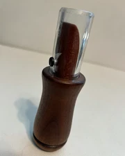 WOODEN Duck Crow Bird Call 4 3/4 inch Long VINTAGE
