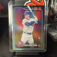 PETE CROW-ARMSTRONG 2024 Topps Series 2 #407 RC Summer Fireworks Foil Cubs