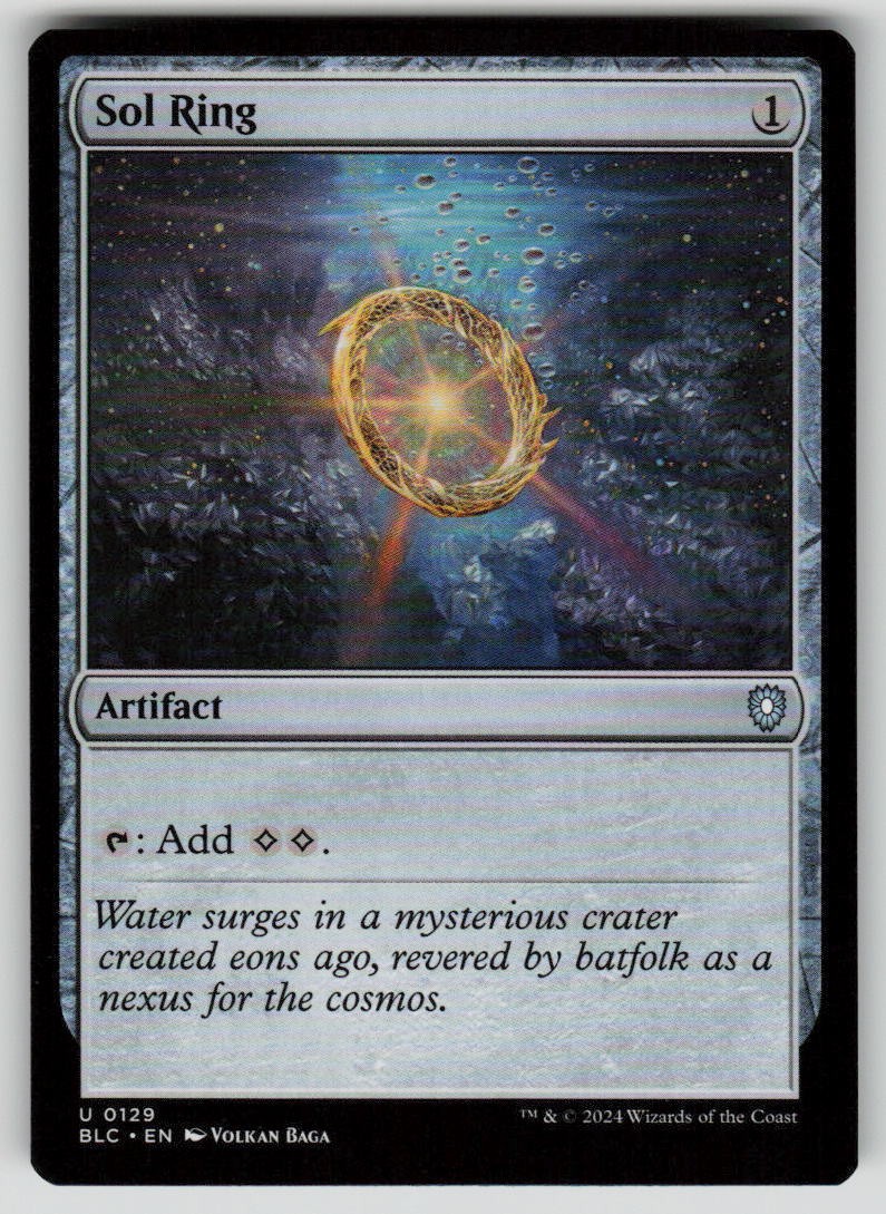 Sol Ring Uncommon Commander: Bloomburrow 129 MTG Near Mint
