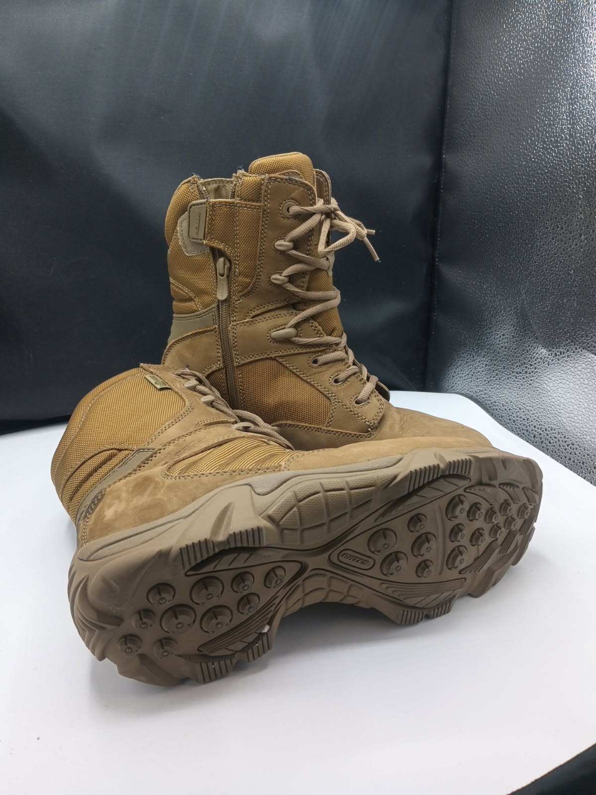 's Gx-8 Wp Zip Com Toe Boot, Brown, Size 10 Ew (slight Wear)