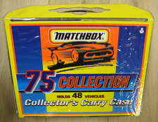 1996 MATCHBOX 75 Collection 48 Vehicle Collector s Carry Case Play City Empty