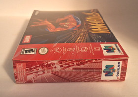 Spiderman 1st Print (Nintendo 64,) N64 New Factory Sealed Rare - WATA CGC VGA