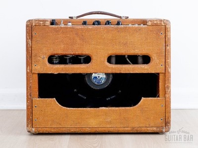 1961 Fender Vibrolux Tweed 5F11 Vintage Tube Guitar Amp w/ Jensen