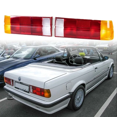 Clear OE Type Rear Tail Light Pair For BMW 3 Series E30 82-87 Pre-facelift