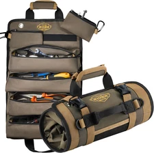 Tool Organizers - Small Tool Bag W/Detachable Pouches, Heavy Duty