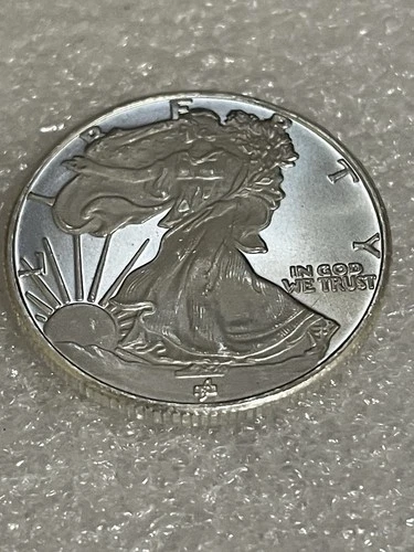 Walking Liberty/Divisible Prepper- 1/2 Troy Oz .999 Fine Silver Round
