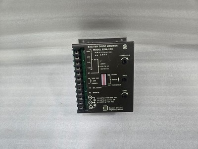 BASLER ELECTRIC EDM-200 EXCITER DIODE MONITOR 9-1772-00-100