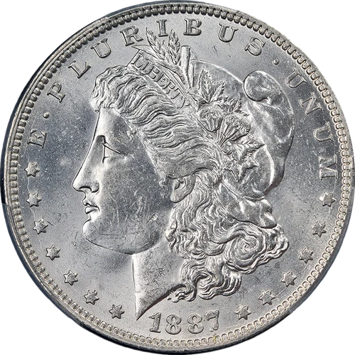 1887-O Morgan Silver Dollar 7/7 PCGS MS61 VAM 2 Nice Eye Appeal Nice Luster