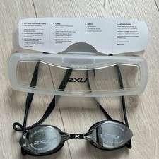 2XU Adults Unisex Anti Fog Swimming Goggles Adjustable Straps One Size Fits All