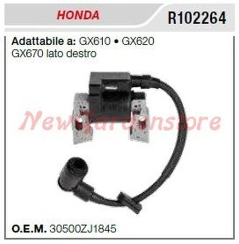 Bobine D'Allumage HONDA Motoculteur GX610 620 670 Côté Droit R102264 - Photo 1/1