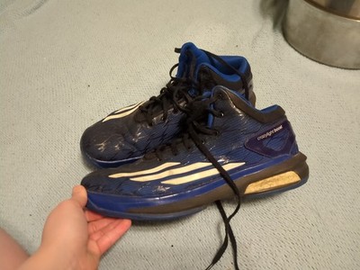 Adidas adizero Crazy Light Boost Basketball Shoes Mens Size 11.5 Blue G66518