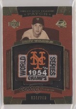 2004 Sweet Spot Classic All-Star/World Series Logo 200 Hoyt Wilhelm Patch 7bt