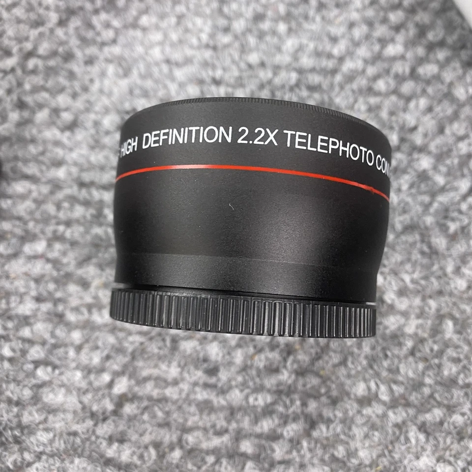 Lente telefoto Vivitar 2.2x 58mm HD4 MC AF alta definição câmera óptica Japão - Imagem 3 de 4