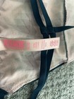Victoria Secret Panties Vintage V String Green Blue  95 Percent Cotton L Rare — photo 3