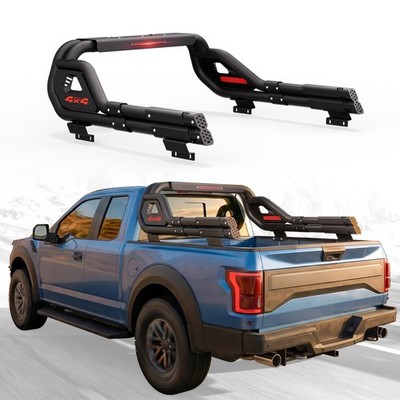 For 2005-2026 Nissan Frontier 56-65'' Adjustable Truck Bed Roll Bar Chase Rack