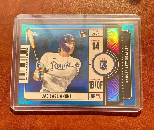 2026 Topps Series 1 Jac Caglianone Blue Foil (RAW)