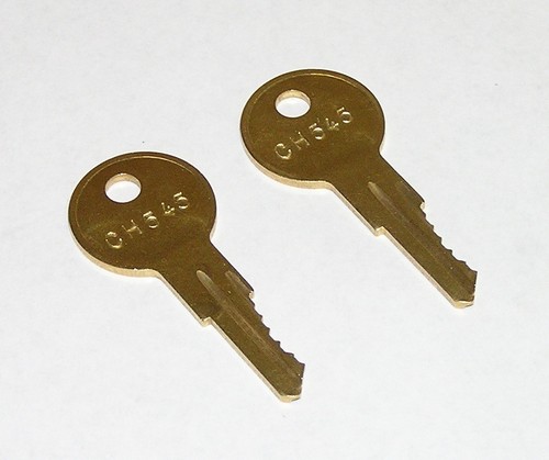 2 - CH545 Keys Fit Generac Generators & Justrite Safety Cabinet Handles ...
