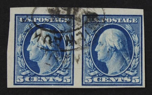 CKStamps: US Stamps Collection Scott#347 5c Washington Used