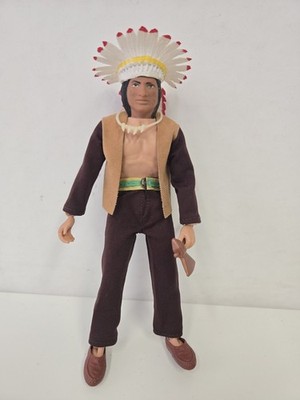 Vintage MEGO WILD WEST SITTING BULL,  TYPE 1, NICE