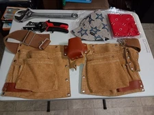 TOOLS & Welding Accessories    12" Steel Cresent Wrench, Welding Gloves 10pc set