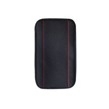 Cubierta de consola central de automóvil Cubierta de reposabrazos de cuero PU Almohadilla de consola central Universal