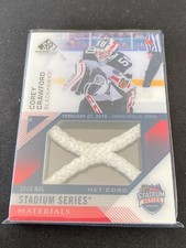 2016-17 UD SP Game Used Net Cord Corey Crawford Stadium Series 33/35 #SSNC-CC
