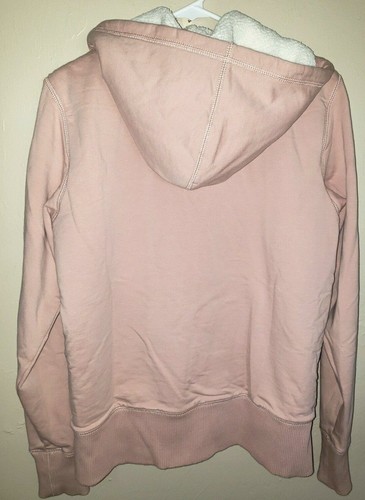 EDDIE BAUER weiche rosa FLEECE GEFÜTTERTE DICKE JACKE Gr. Medium KAPUZE REISSVERSCHLUSS FRO - Bild 2 von 2