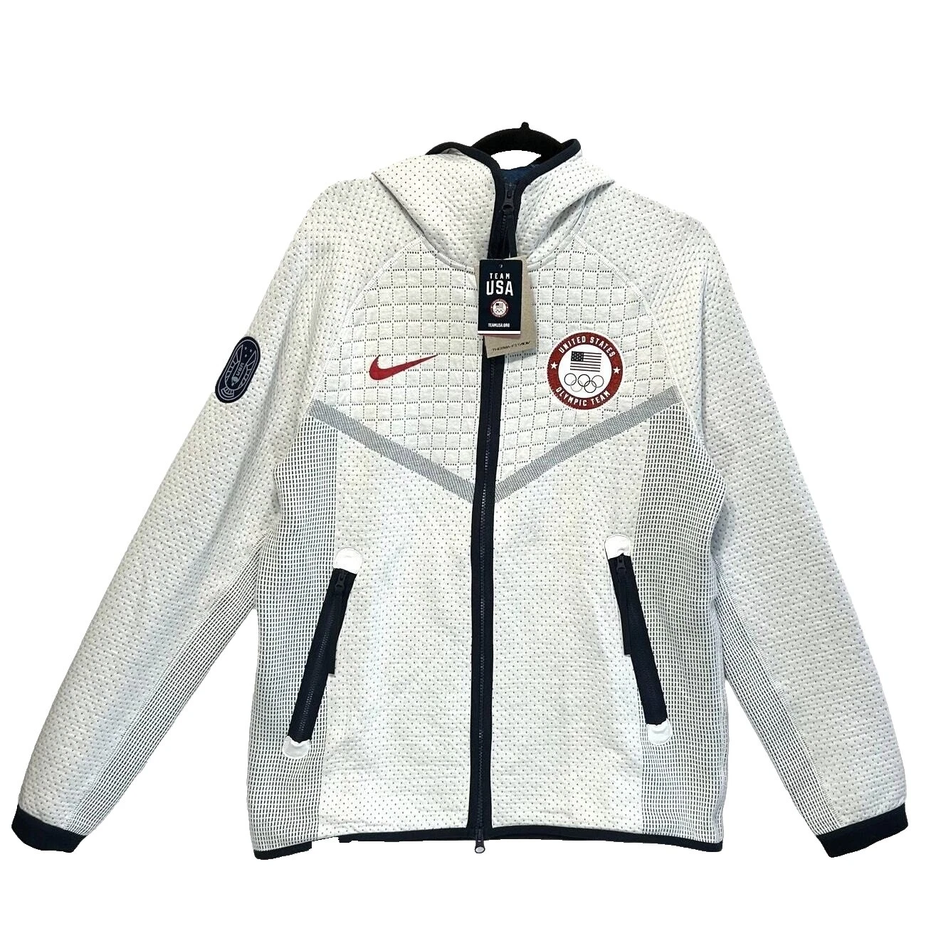 Nike White Activewear Jackets for Men